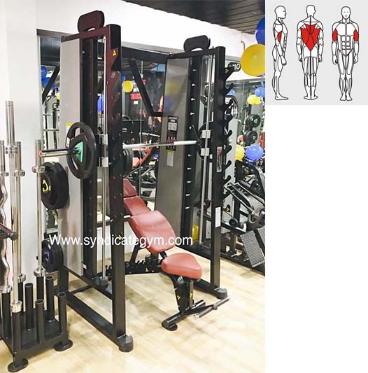 SMITH MACHINE WITH SQUAT RACK manufacturer in india