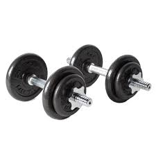 fixed weight barbells with rubber coated dumbbells