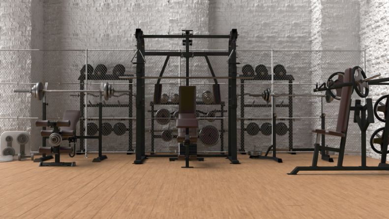 Gym machines and equipment
